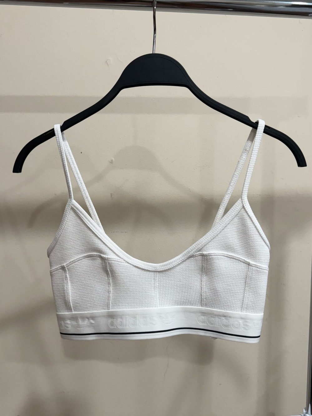 Adidas Originals Waffle Bra Top White XS